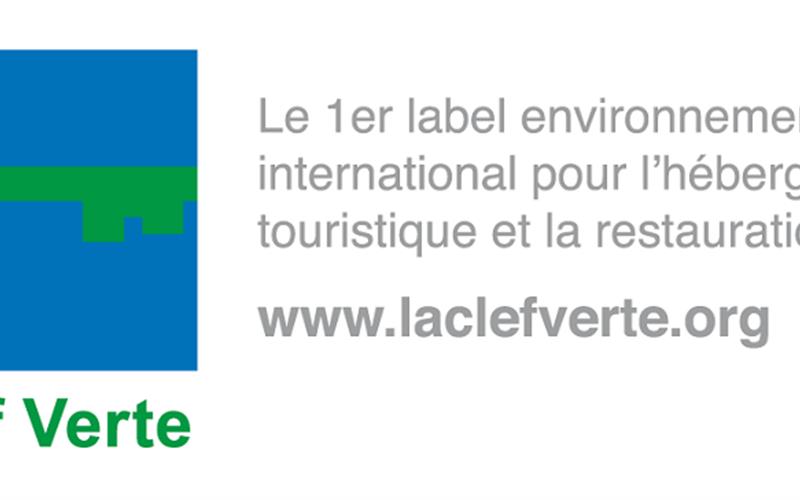 Les Peupliers de la rive labellisé Clef verte 1er label environnemental international pour l'hébergement touristique