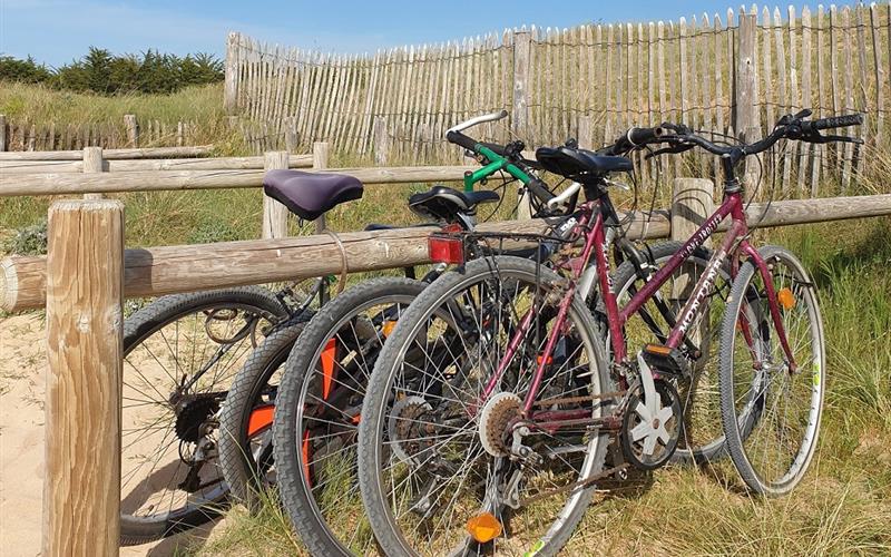 camping au bord des pistes cyclables à Saint Jean de Monts en Vendée